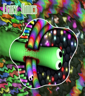 Crazy game slither io
