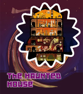 Haunted house flash game