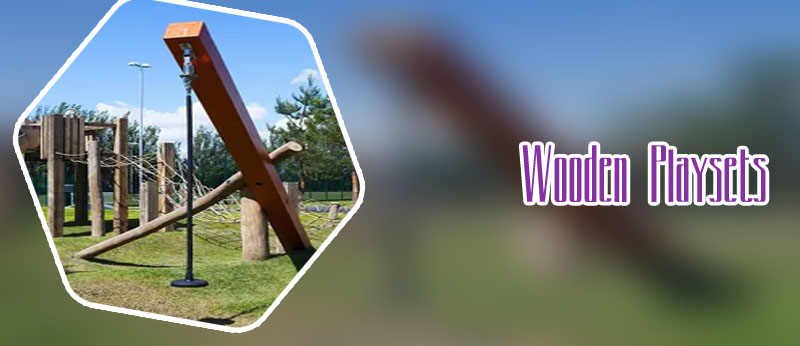 Wooden playgrounds